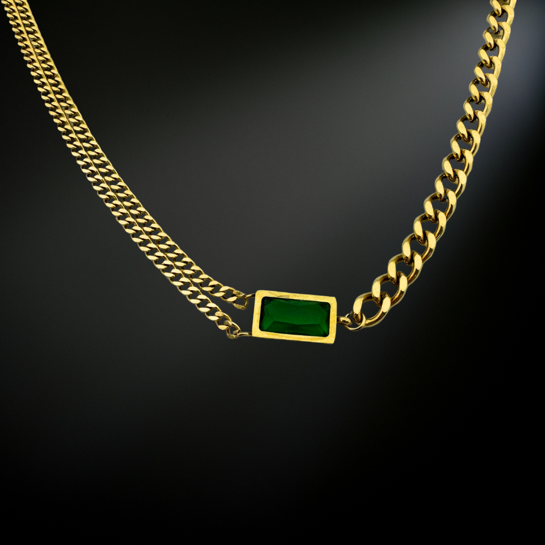 Peridot Chain Necklace