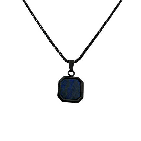 Lajward Geometric Necklace