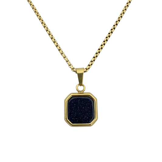 Night Sky Geometric Necklace