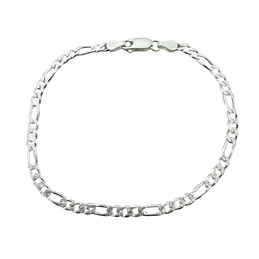 Figaro Chain Bracelet 4mm