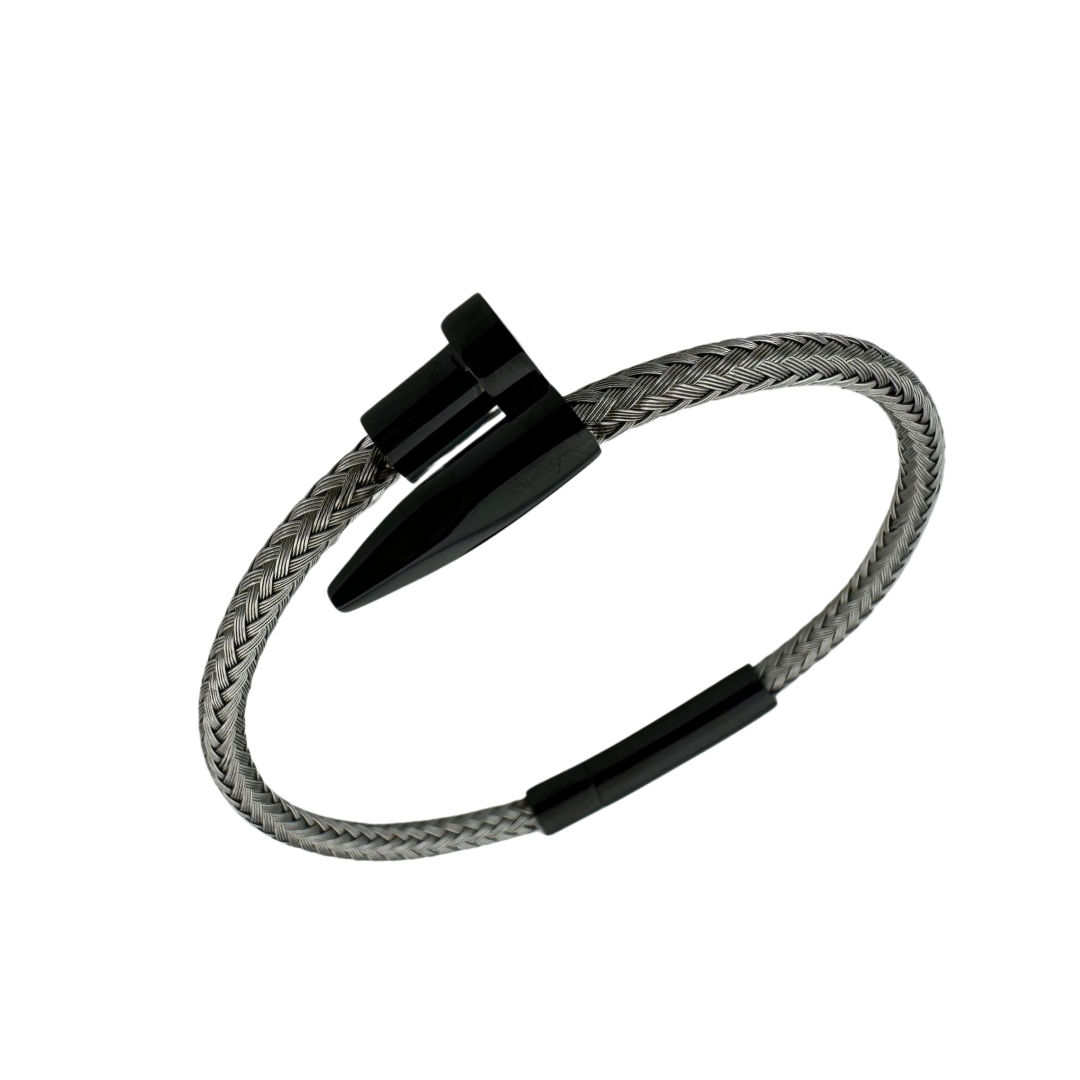 Carbon Nail Bracelet