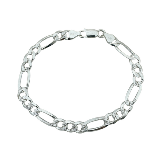 Figaro Chain Bracelet 8mm