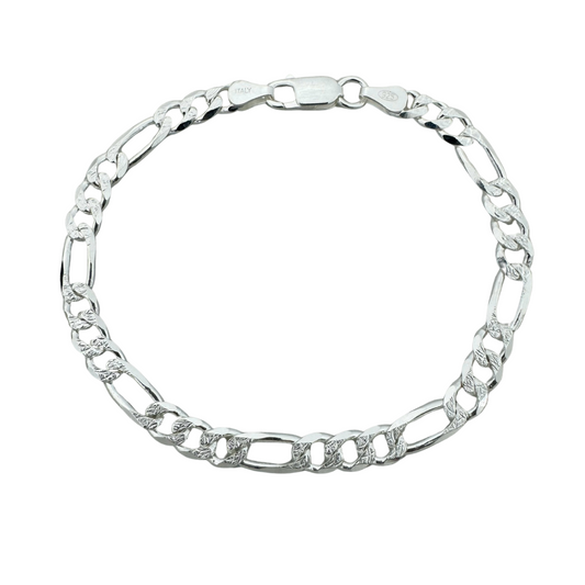 Figaro Chain Bracelet 6mm